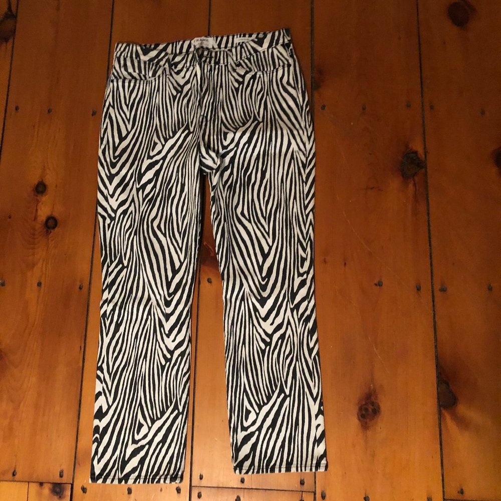 Frame Zebra Jeans